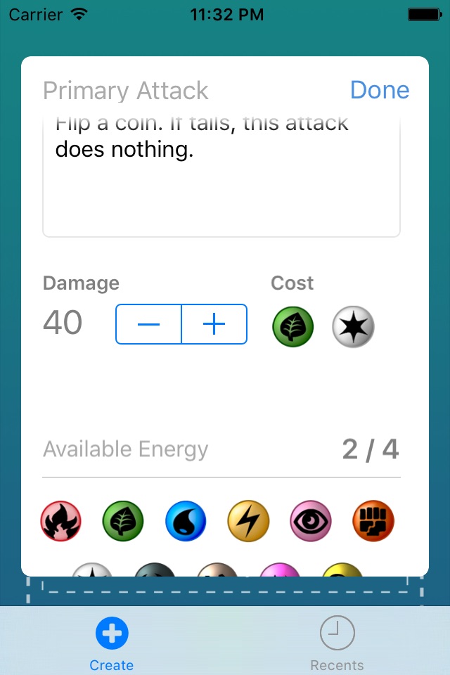 Card Builder for Pokemon screenshot 3
