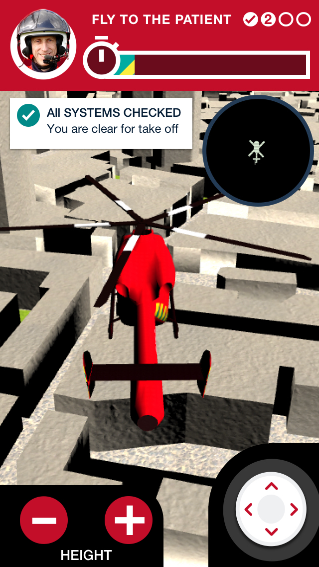 HELIMED play life saving missions in a race against time