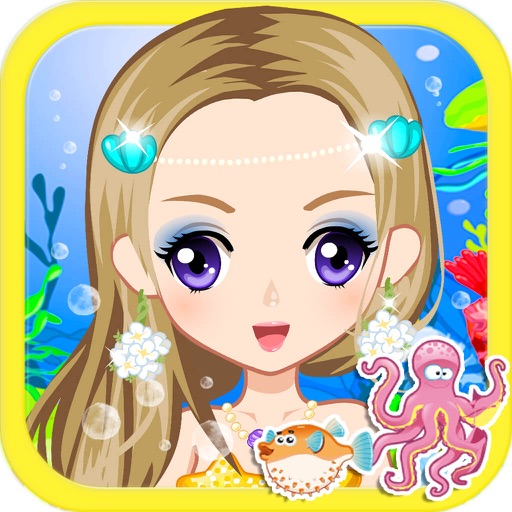 Dress Up Mermaid Princess - Cute Sexy Sweet Doll's Magical Closet, Sea World, Kids Funny Free Games icon