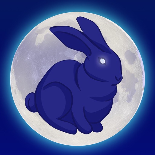 玉兔奔月 玉兔踩着云朵,总有一天会跳到月亮上
