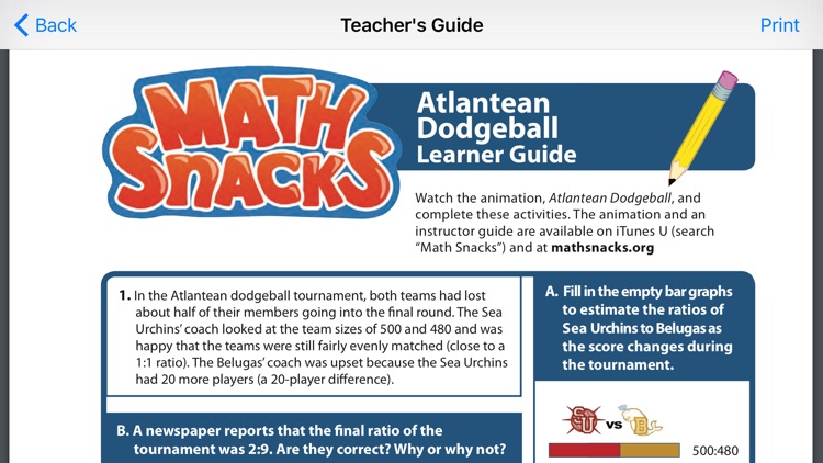 Math Snacks Video