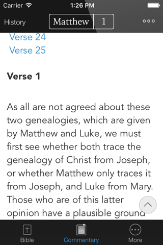 John Calvin's Commentary on the Bible with KJV bible screenshot 3