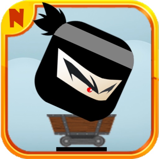Geometry Ninja Run and Jump iOS App