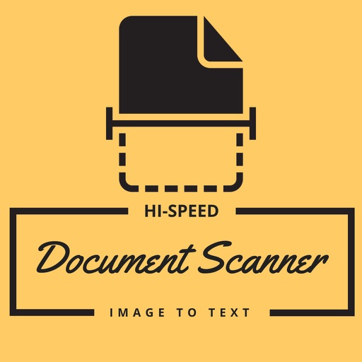 Hi-Speed Document Scanner Icon