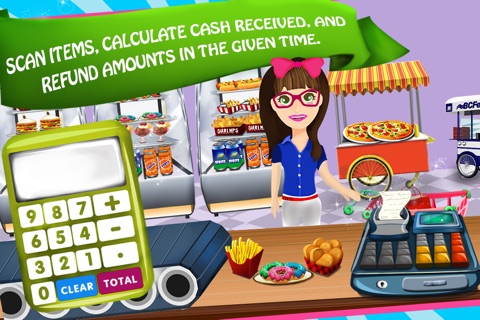 Supermarket Cashier Pro - Kids Cash Register Management screenshot 2