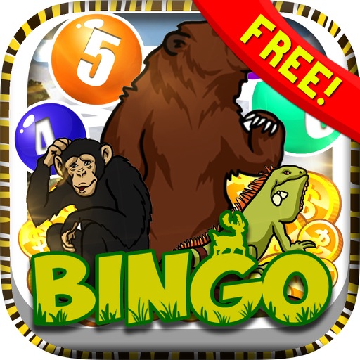 Bingo Wild Animal “ Casino Vegas Edition ” for Free iOS App