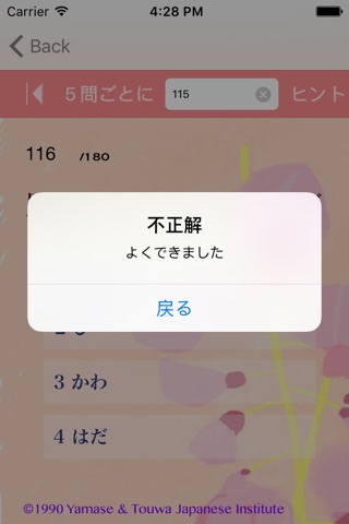 新しい日本語能力試験文字語彙 screenshot 4