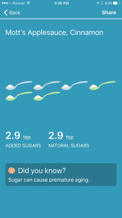 Sugar Rush - Discover Added Sugars in Your Food