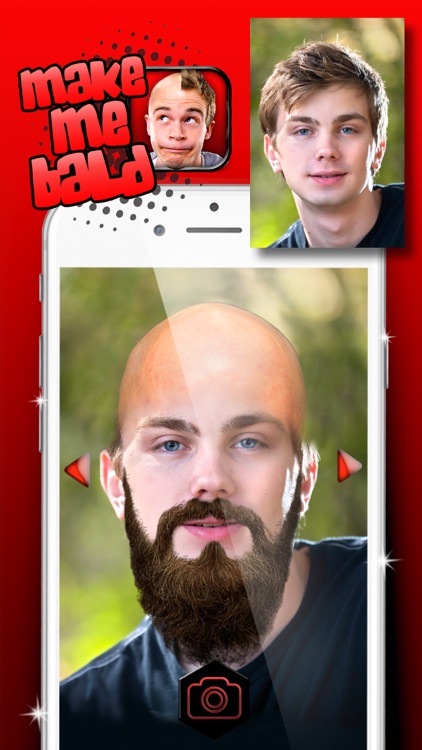 Make Me Bald – Pic Editor to Shave your Head in a Virtual Barber.Shop & Add Beard and Mustache screenshot-4