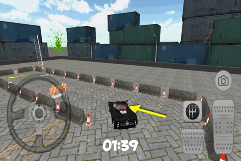Black Car - Super Car Parking screenshot 3