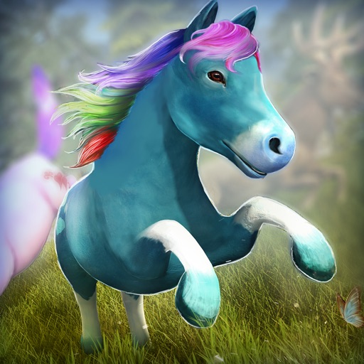 A Little Pony World Full of Magic Colors | Pony Game icon