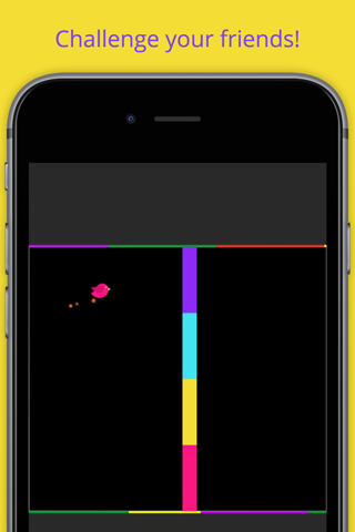 Color Bird - Hop & Switch Between Flop Walls screenshot 3