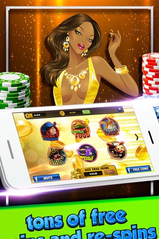 Mega Jackpot slots - Casino Machines for fun Huge Bonus Tournaments and Vegas of free games screenshot 4