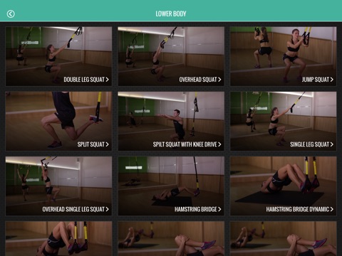 Suspended Bodyweight Training - exercise videos screenshot 3