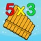 “Math Music – Play Panpipes & Count” is a great application for our kids to have a lot of fun with music and learn mathematics and at the same