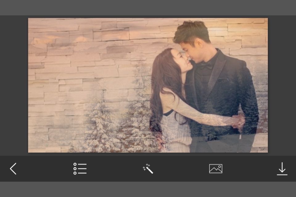 Snow Effect Photo Frame - Amazing Picture Frames & Photo Editor screenshot 4