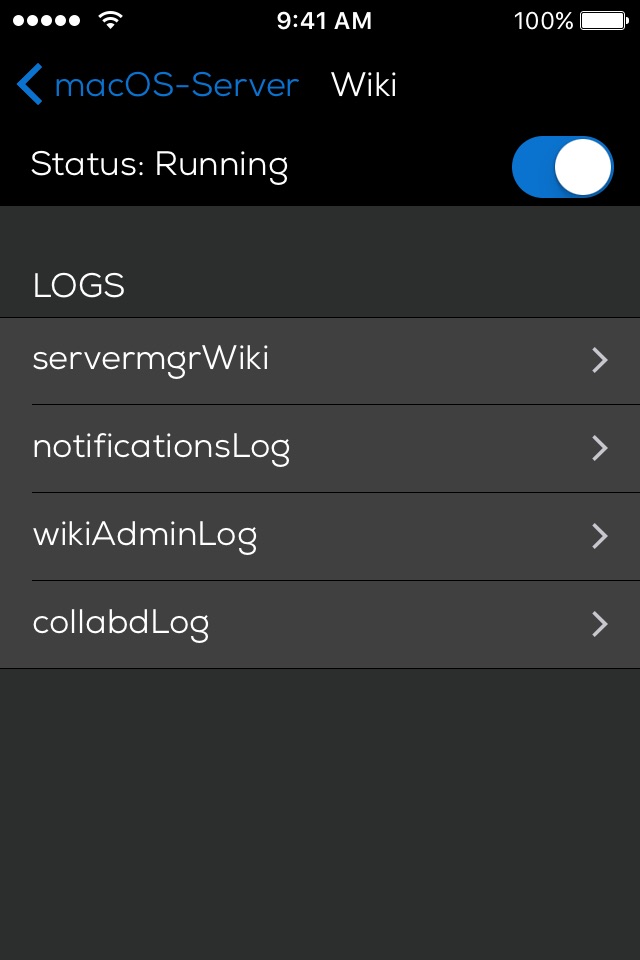 Server Admin Remote screenshot 4
