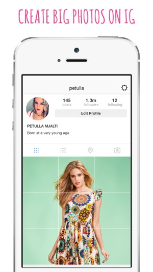 Big Photo - Create and Upload Tile Banners for Instagram(圖1)-速報App