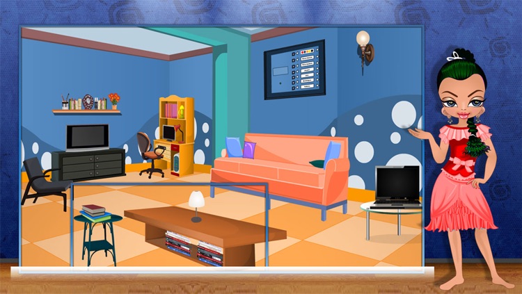 Blue Puzzle Room Escape screenshot-3