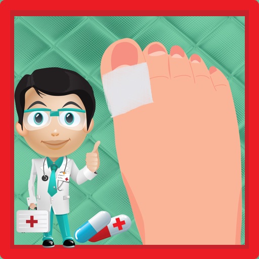Princess Toe Surgery - Crazy doctor care and foot surgeon game for kids