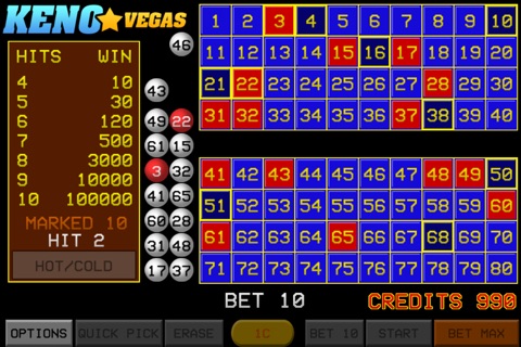 Keno Vegas - Free Casino Keno & Free Credits. screenshot 3