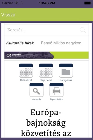 Egriprogramok screenshot 2