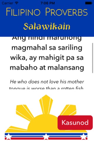 Filipino Proverbs screenshot 2