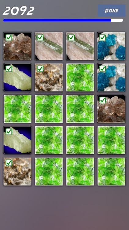 Minerals Matching