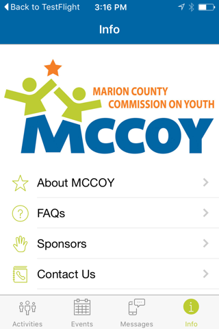 MCCOY Youth Activity Directory screenshot 4