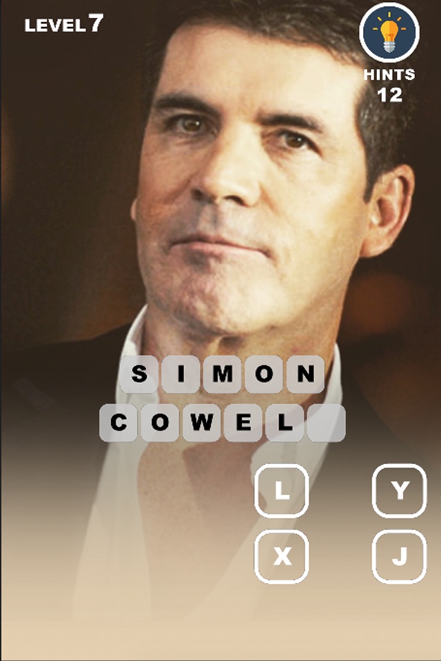 Britain Stars and Talents - this trivia game got all the British celebs screenshot 3