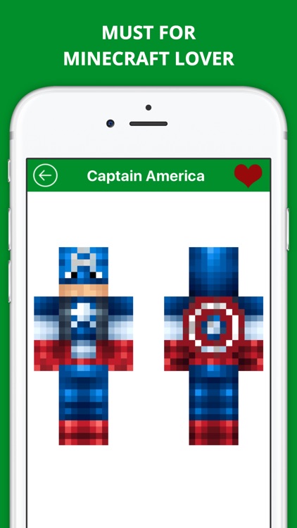 Superhero Skins for Minecraft PE & PC