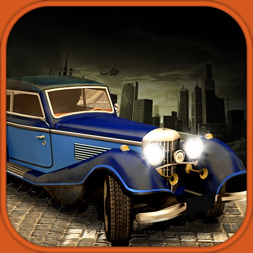 Old School Driving in Car : Free Play Racing Game Icon