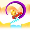 Tiny Car on Risky Road Adventure - Dont Fall the Big Golden Egg