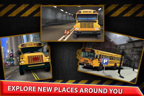 High School Bus Parking & Driving Test - 2K16 Extreme simulator 3d Edition screenshot 4