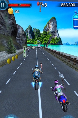 3D Risky Moto Racing Bike Car Simulator - Free Race Game screenshot 2
