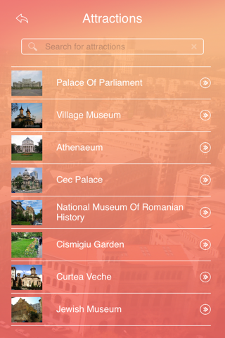 Bucharest Tourist Guide screenshot 3