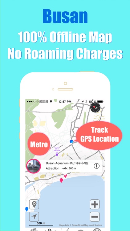 Busan travel guide with offline map and Busan Seoul BTC metro underground transit by BeetleTrip screenshot-3