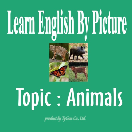 Learn English By Picture and Sound - Topic : Animals Icon