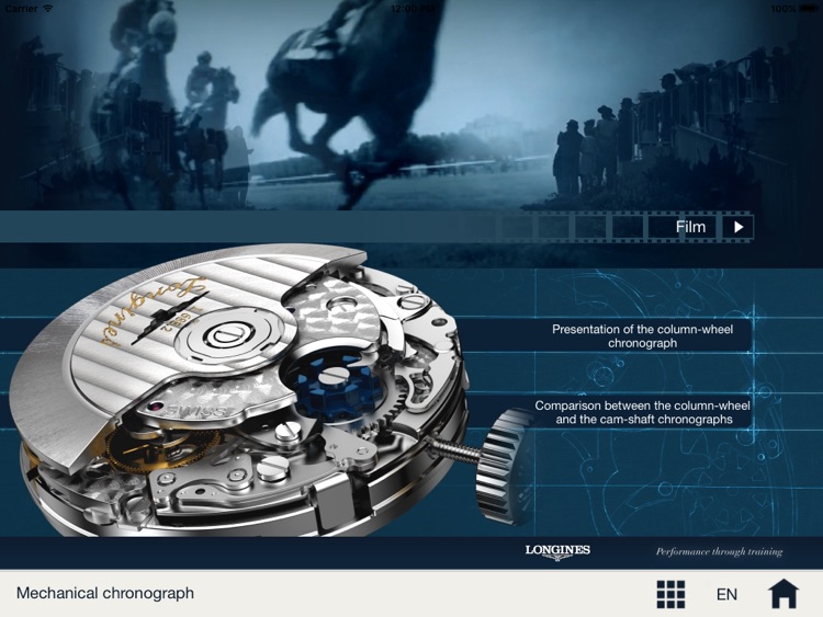 LONGINES COLUMN-WHEEL CHRONOGRAPH APPLICATION screenshot-4