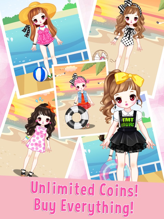 Beach Dress Up Games