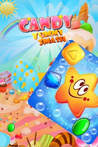 Candy Yummy Smash-Best Match 3 puzzle game for family & Friends free screenshot 2