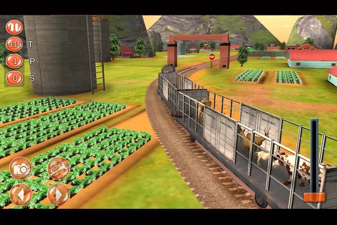 Farm Animal Train Transporter screenshot 2
