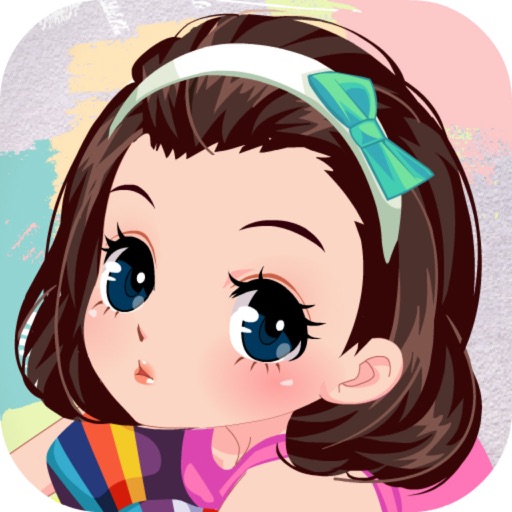 Chalk Girl - Funny Dress Up iOS App