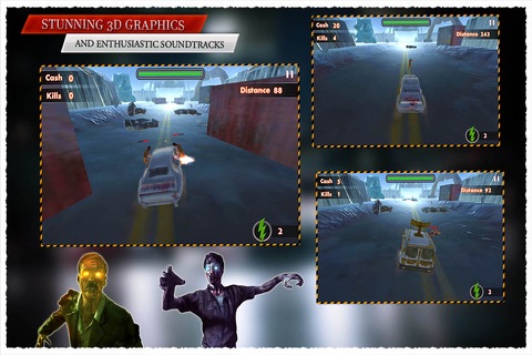 Zombie highway race and kill screenshot 2