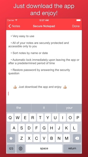 Secure Notepad - Private Notes(圖3)-速報App