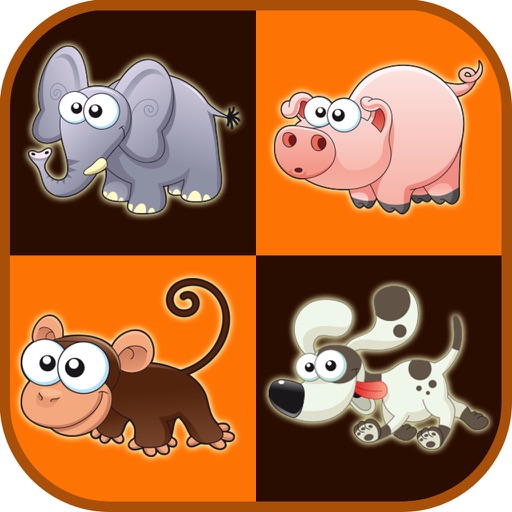 Animal Match Puzzle - Animal Puzzle Game For Preschoolers Icon