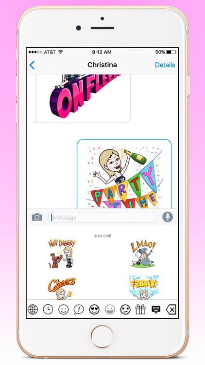 Blondemoji Keyboard - Emojis for cute Blondes