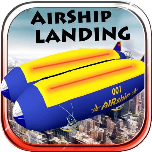 Airship Landing - Free Air plane Simulator Game