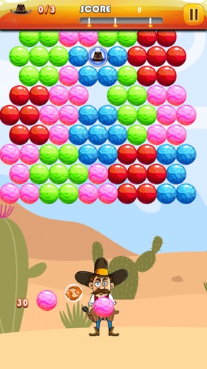 Bubble Shooter Cowboy : Classic Bubble Match 3 Game For Free(圖4)-速報App