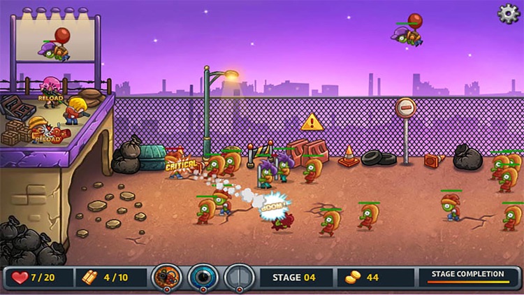 Zombies vs. Monster － Top Free City Tower Defense Shooting Game screenshot-4